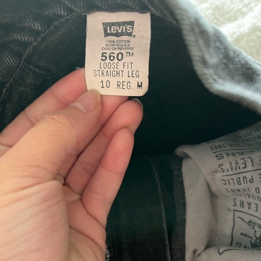 Levi’s straight leg jeans!